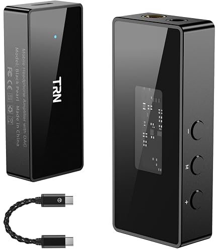 Amazon.com: LEAUDIO TRN Black Pearl Portable Hi-Fi Digital Audio